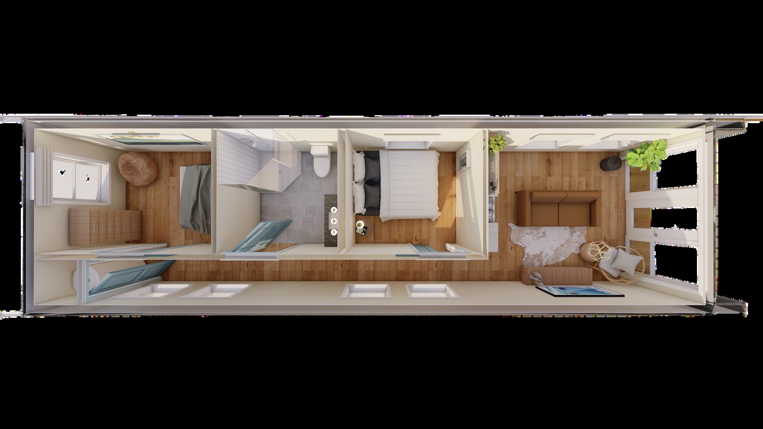 Plan 3D conceptuel — Kiri
